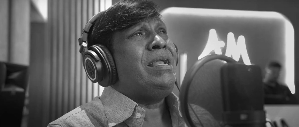 From singing Ettanaa Irundha in #Ilaiyaraaja's music back in 1995 to singing #RaasaKannu in #ARRahman's music now, just the journey of #Vadivelu the singer alone has been a phenomenal one. What a discography!