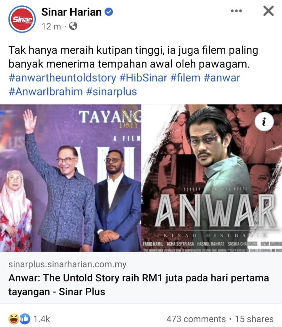 fahmizainol91's tweet photo. Tentang perkara yang kita tidak tahu. Ada yang tersakiti? Tak mengapa, tonton dulu, sakit kemudian. https://t.co/fEl9eZgnod