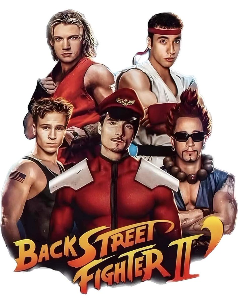 I bet @EmmaDicolen will like this! #TGIF #BackStreetBoys #StreetFighter2