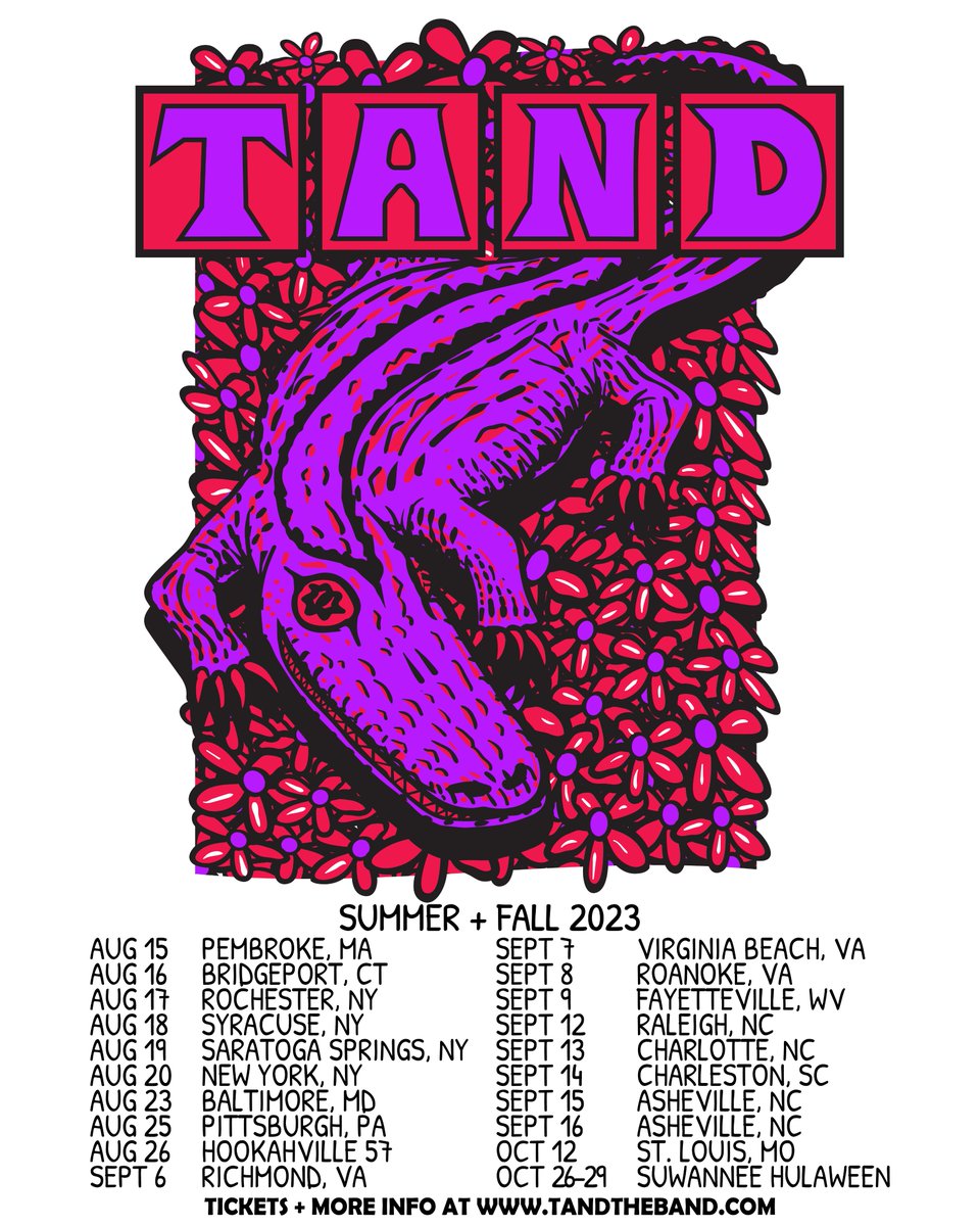 First round of dates is out for Summer + Fall 2023 tour! Where will we be seeing you?