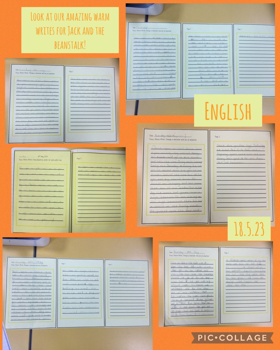 cashprimary's tweet photo. Year 1 Herbert have produced some amazing ‘warm writes’ in English this week 🤩 #NeverGiveUp #TheJCWay
Do you like them @AHTMrsNettey? https://t.co/pRjWE2YWxw