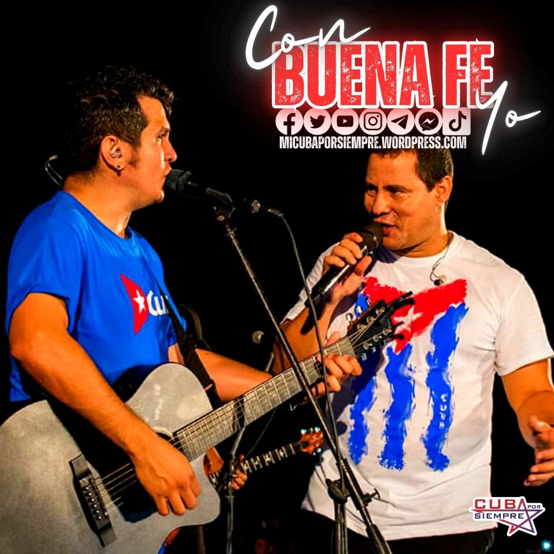 Se creen héroes al lograr la suspensión de conciertos de Buena Fé, en España. Pero al contrario, estos odiadores son cobardes, bajos, apologistas del terror  e indignos de tener la nacionalidad cubana.
#ConBuenaFeYo
#BuenaFe
#Cuba