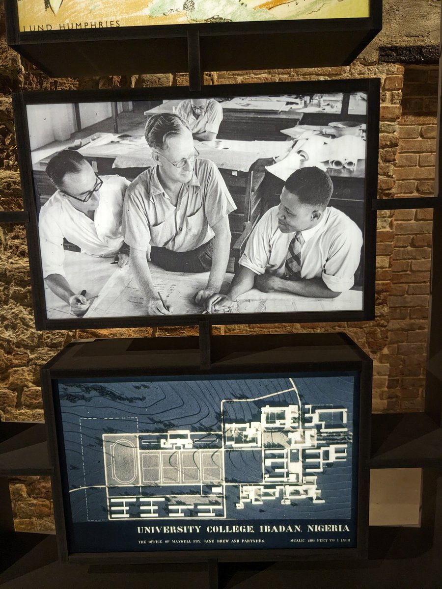 V&amp;A. Serious and interesting overview of tropical modernism. But it needs an hour on its own and I'm flagging.