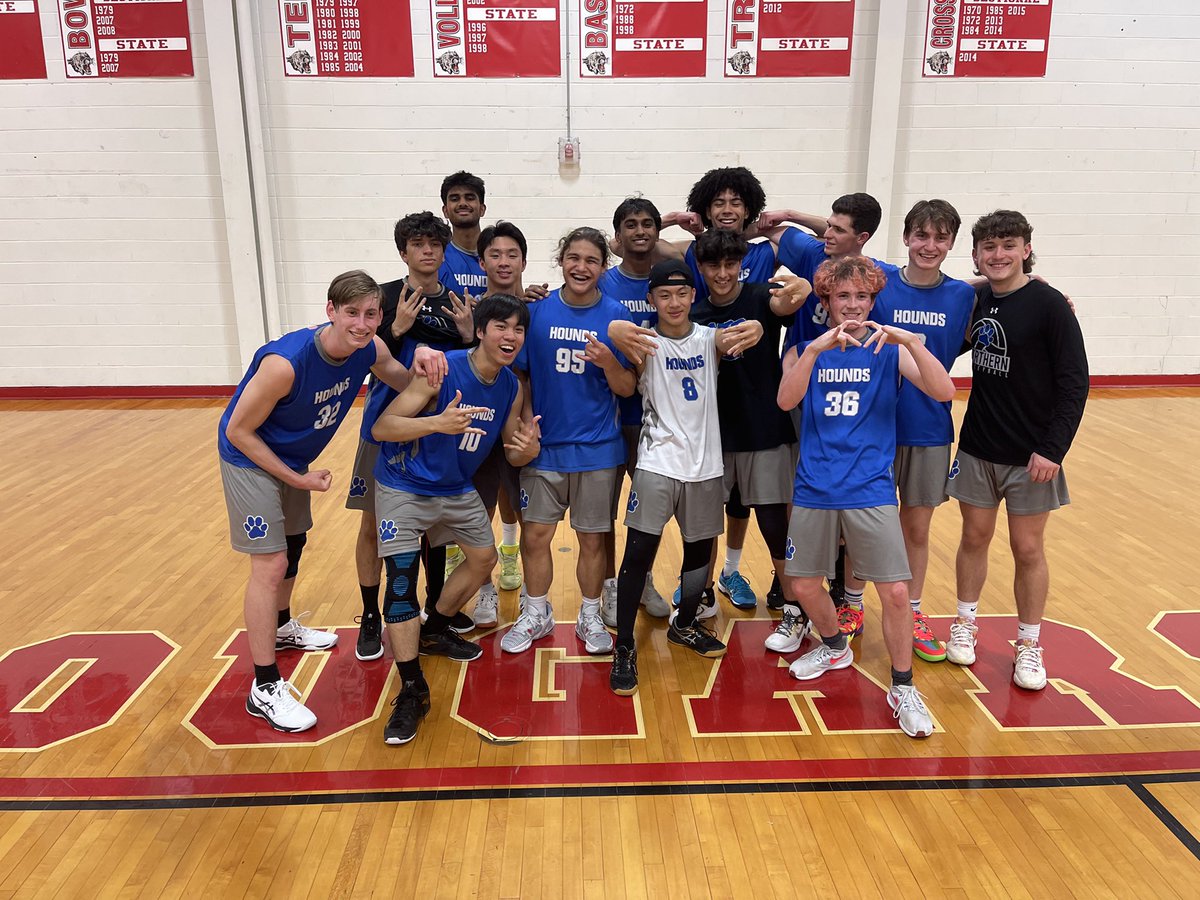 nbc_boysvball's tweet photo. Sorry for our delay, it’s been busy over here! What a fun past week-plus it has been….quick recap:
Senior Night was awesome - thanks to all of our fans for the support. At the end of last week, we battled for an amazing 3-set win over Cherry Hill East! #ONEmission @nbcrsd https://t.co/9ugEuQD0Ps