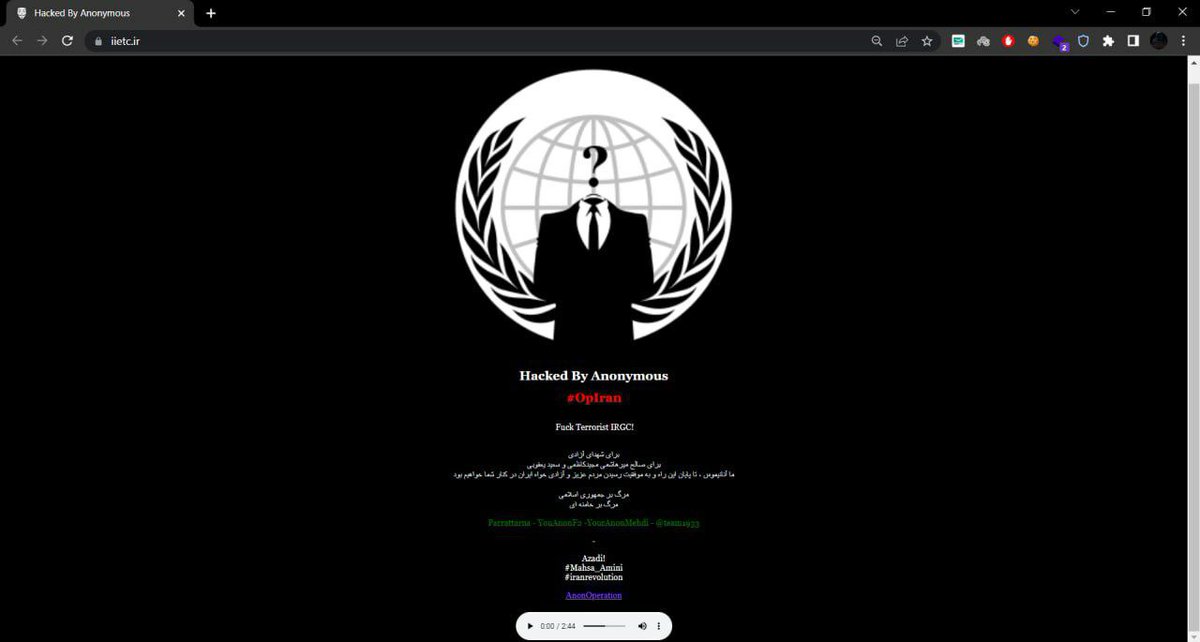 Anonymous🏴 tweet media