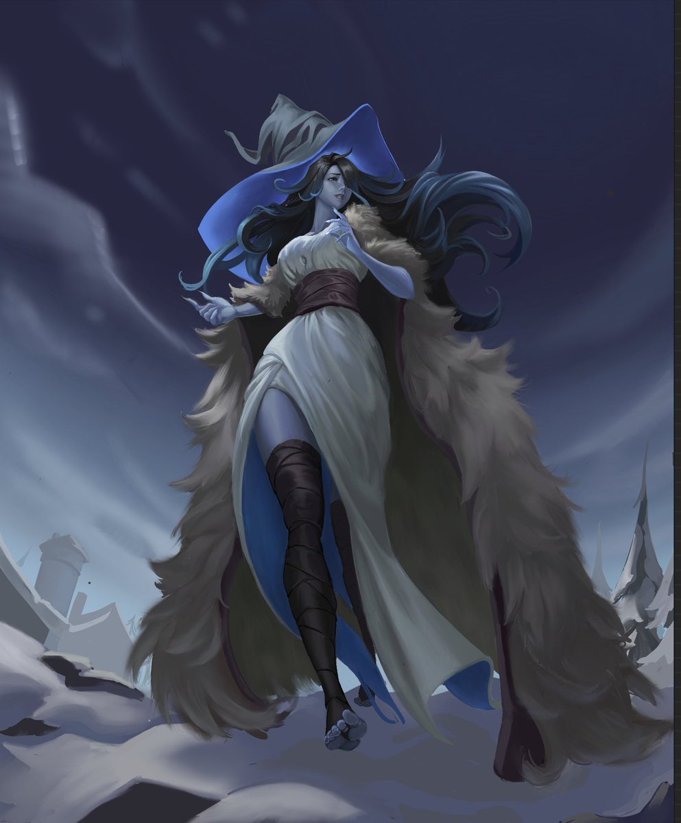 castrolinhas's tweet photo. Witch inspired on Ranni from ER https://t.co/UsqQOro0Ut