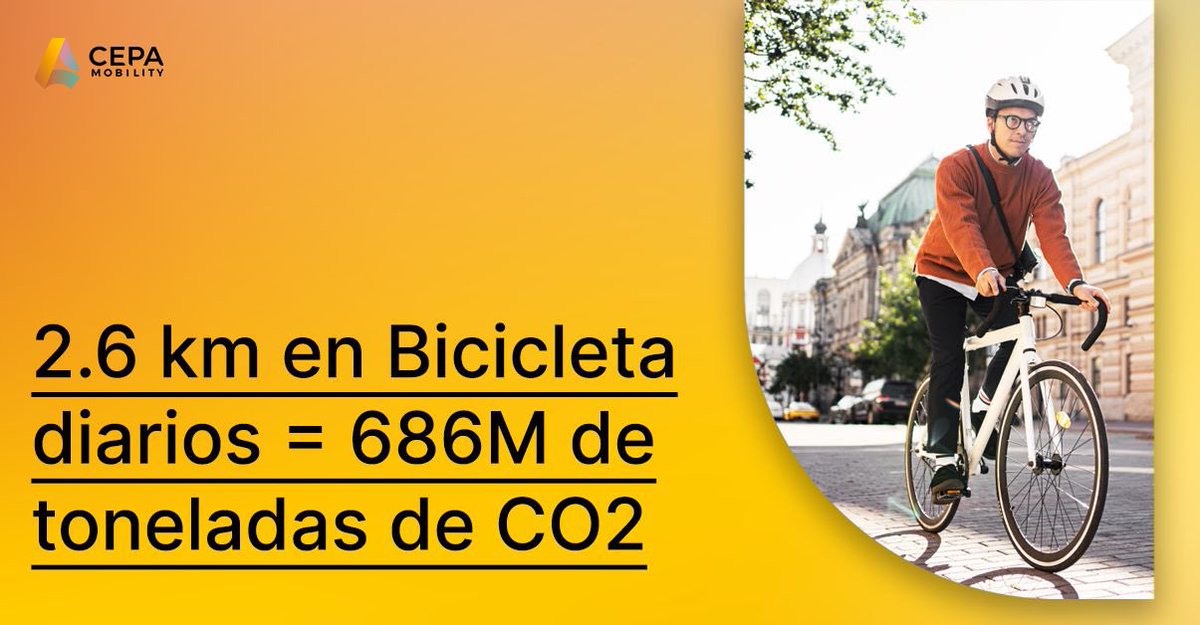 Viajar en bicicleta puede traer grandes ventajas ecológicas. En CEPA celebramos el Día de ir en bicicleta al trabajo mejorando la seguridad vial para todos los ciclistas de México. #biketowork