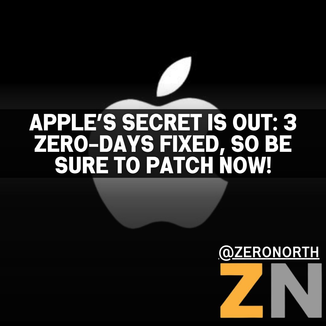 Apple's secret revealed! 🤫✨ 3 zero-days fixed in their latest update. ⚡️ Don't wait, patch your device now to stay secure! #Apple #Security #ZeroDays #Patch #RapidSecurityResponse

Check here - nakedsecurity.sophos.com/2023/05/19/app…