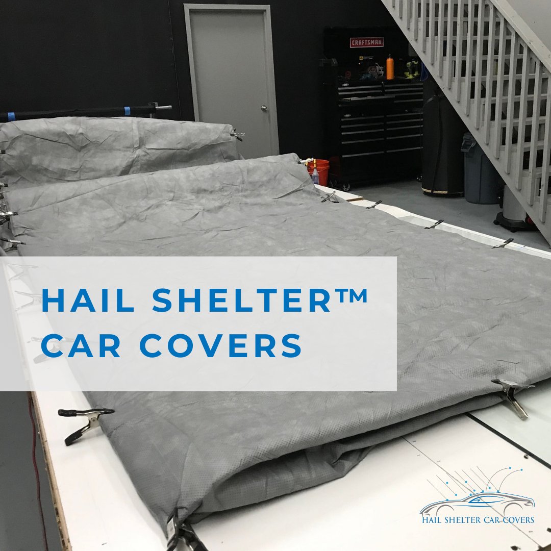 #Hail Shelter™ #CarCovers are made with the highest quality materials to ensure that your car stays safe and sound no matter what.

Give your car the protection it deserves!
bit.ly/3ChCZ2v 

#hailprotection #haildamage #cars #carprotection #sunprotection