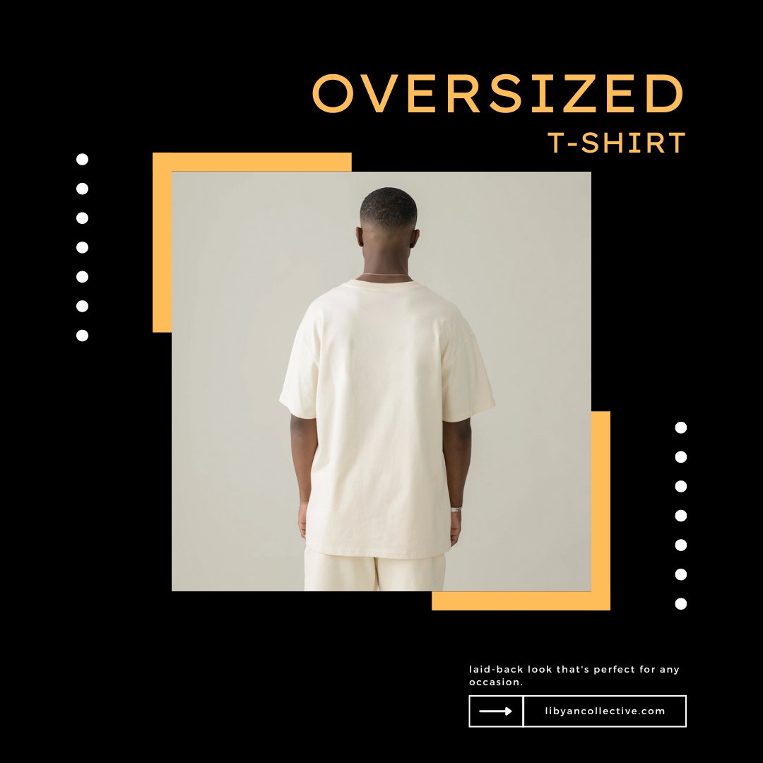 TheLibyanDukkan's tweet photo. Elevate your style with the Saga' 'alaik Oversized T-shirt! 🌟

Join the movement and celebrate Libyan culture by donning this iconic piece 🇱🇾

Head over to The Libyan Collective store now and be part of the collective spirit that unites us all.

#LibyanCollective #libya #ليبيا https://t.co/cQaME2sEkC