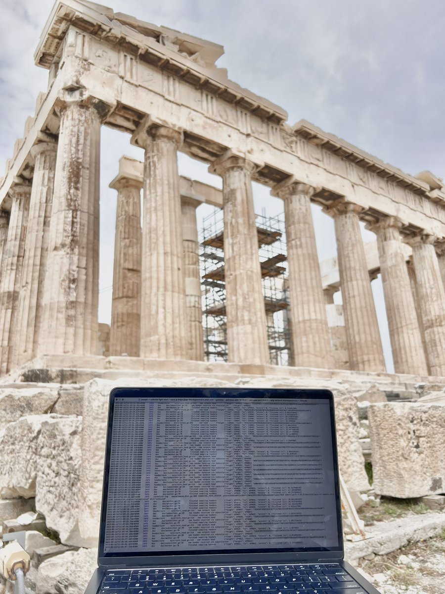 Socrates: “Know thyself”
My <a href="/CelestiaOrg/">Celestia</a> light node: “Know thy blockchain”