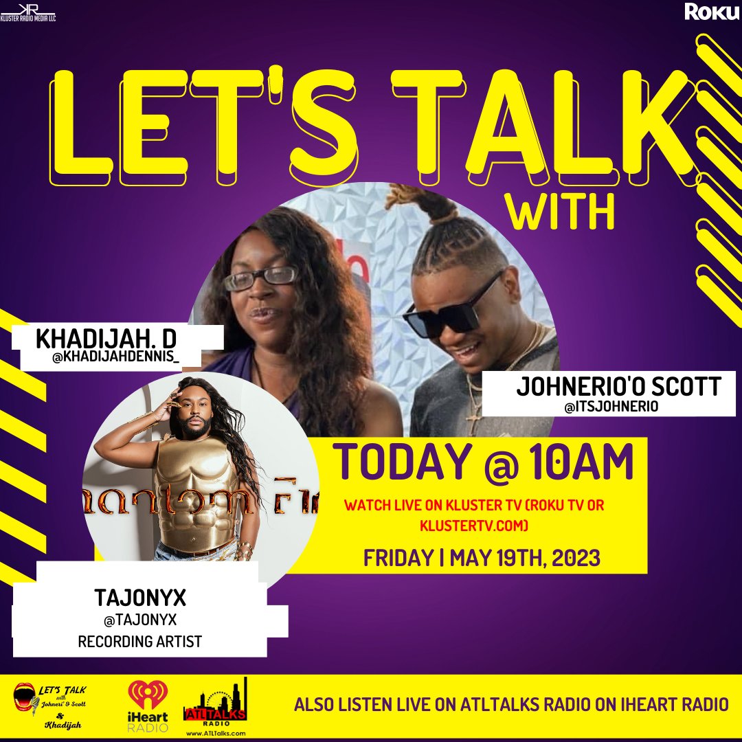 Early morning interviews are the best! 😎 Have you listened to #PhantomFire by @tajonyx ? 

music.apple.com/us/album/phant…

#RLE #newmusic #nowletstalkshow