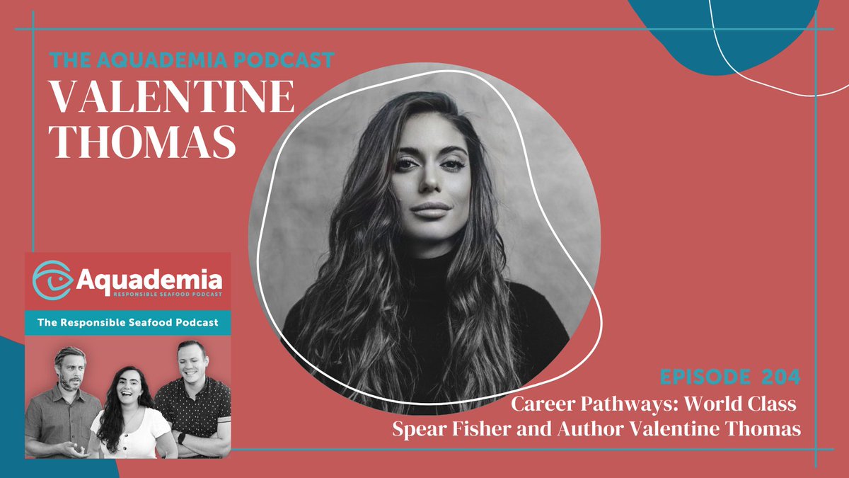 “I quit everything and moved to Florida to become a professional spearfisherwoman, a job that does not exist,” jokes <a href="/valentinethomas/">Valentine Thomas</a>, guest of <a href="/AquademiaPod/">Aquademia Podcast</a>. An entrepreneur and risk taker, Valentine made it work by diversifying her skill set.
🎧: bit.ly/3occmKu