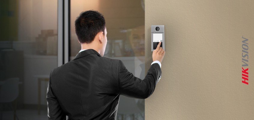 Upgrade your #security with Hikvision's Video Intercom Systems, a unified solution connecting #Intercom, #AccessControl, & #VideoSecurity with seamless integration. Boost safety with multiple authentication modes and easy deployment. More info here: bit.ly/3pyPIwr