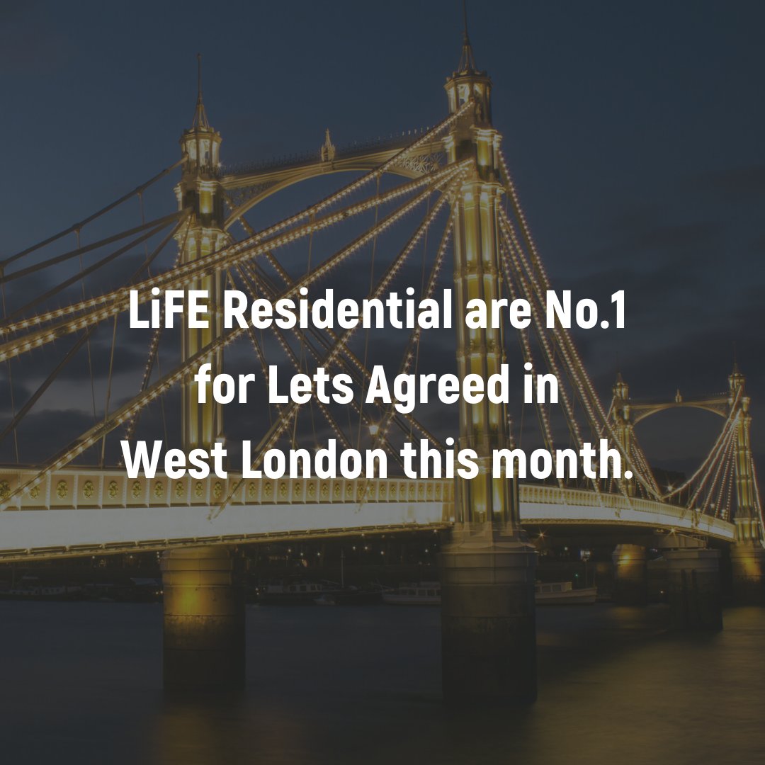 Our West London branch is currently sitting at #1 for Lets Agreed! 🔥

Our team is perfectly placed to help – whether a single property or an entire portfolio, we’ve got you covered.

Contact our friendly West London team today for a free, no obligation property valuation.