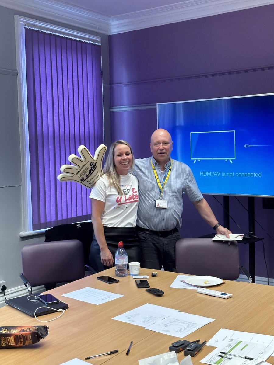 Pwadex12's tweet image. Another fab training day @Aspire_Recovery @AlcoholDrugServ in collaboration with @HepC_U_Later @HepatitisCTrust another group of staff trained and ready to #test to eliminate #hepc in Doncaster #fun #friday @LauraHughes2022 thank you 🙏