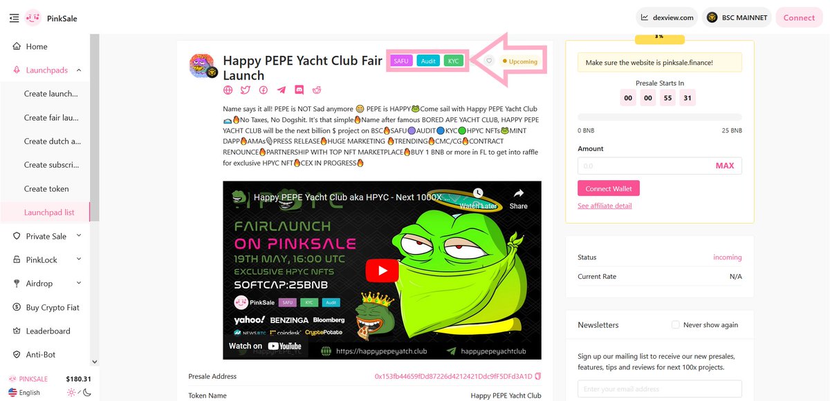 PinkSale (Pink Ecosystem) tweet media