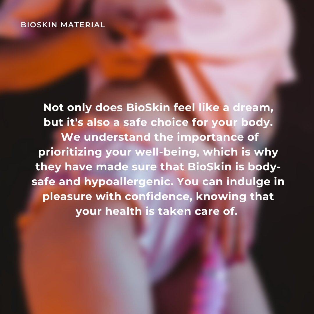 gvibeofficial's tweet photo. Introducing the revolutionary #BioSkin material by @Gvibe! Get ready to experience a whole new level of pleasure with this incredible innovation that feels just like real skin. 

#BioSkinMaterial #GvibeInnovation #PleasureRevolution #FeelsLikeSkin #UnforgettableSensations https://t.co/0YLrfAEsfb