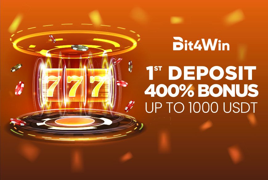 Join Bit4Win Crypto Casino &amp; get up to 1000 USDT Bonus on 1st deposit

&#128073; 

