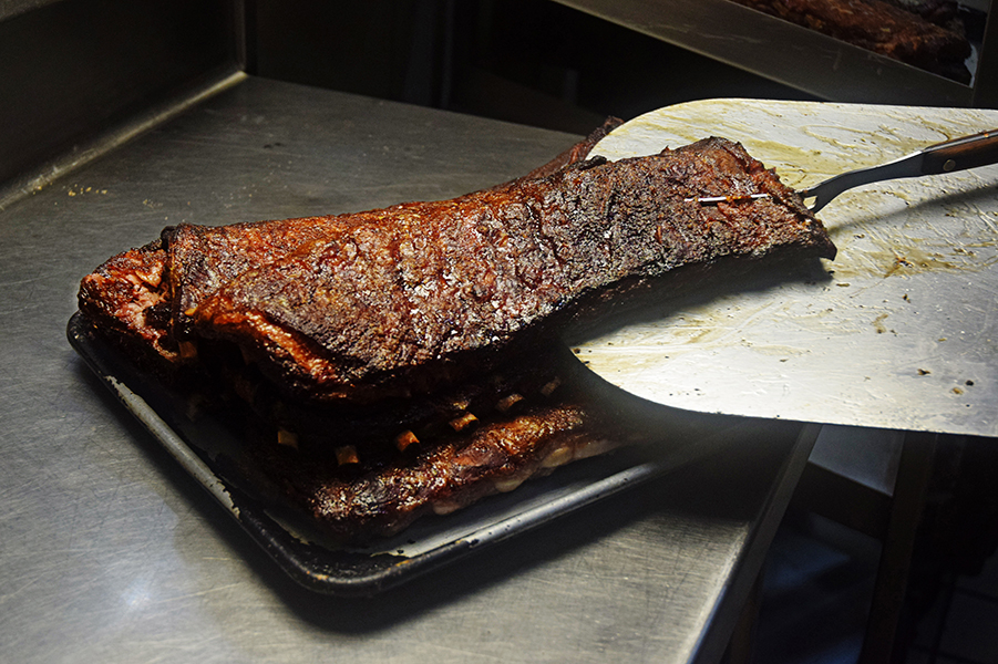 Our ribs are hickory smoked to perfection every day along with our tasty sides and served in a variety of ways! Come get yours today...and we can make everything to go!
.
.
.
.
#meatlover #bbq #brisket #pulledpork #ribs  #bakersribsweatherford #ham #smokedchicken