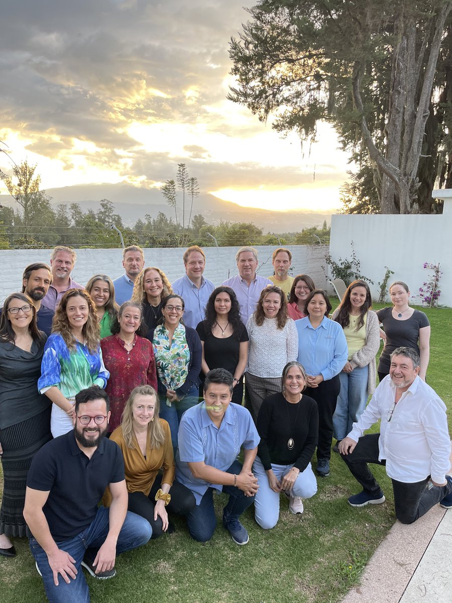 Pleased to be meeting with the grantees of the <a href="/BezosEarthFund/">Bezos Earth Fund</a> in the tropical Andes. Working as a coalition to support, protected areas, indigenous territories and 30x30 in #Colombia, #Ecuador, #Peru and #Bolivia.
