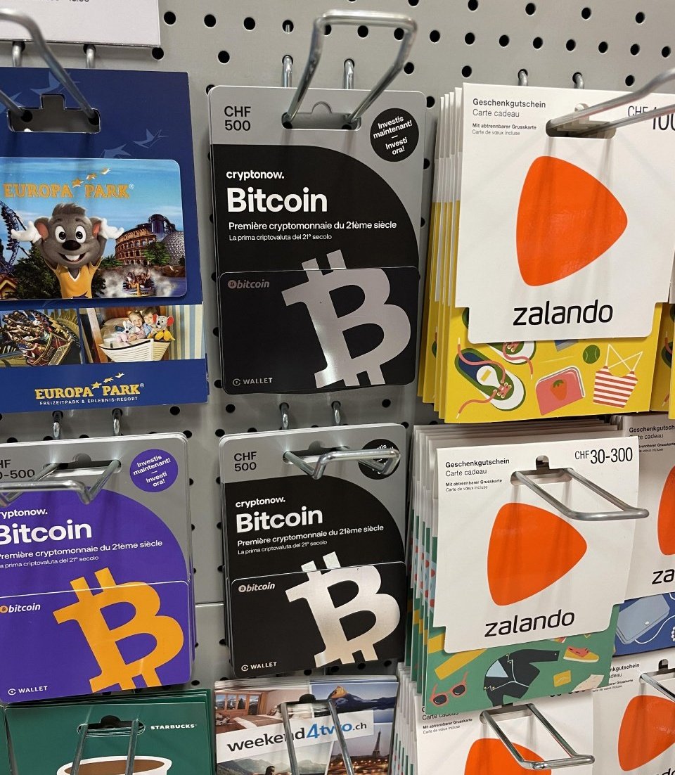 🟠 Des cartes cadeaux #Bitcoin disponible à la vente dans les bureaux de  postes de Genève, en Suisse 🇨🇭