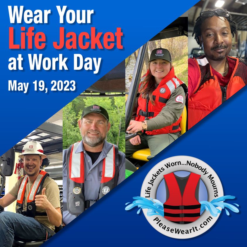 USACE HQ on Twitter "Don't to wear your LifeJacket at work (or