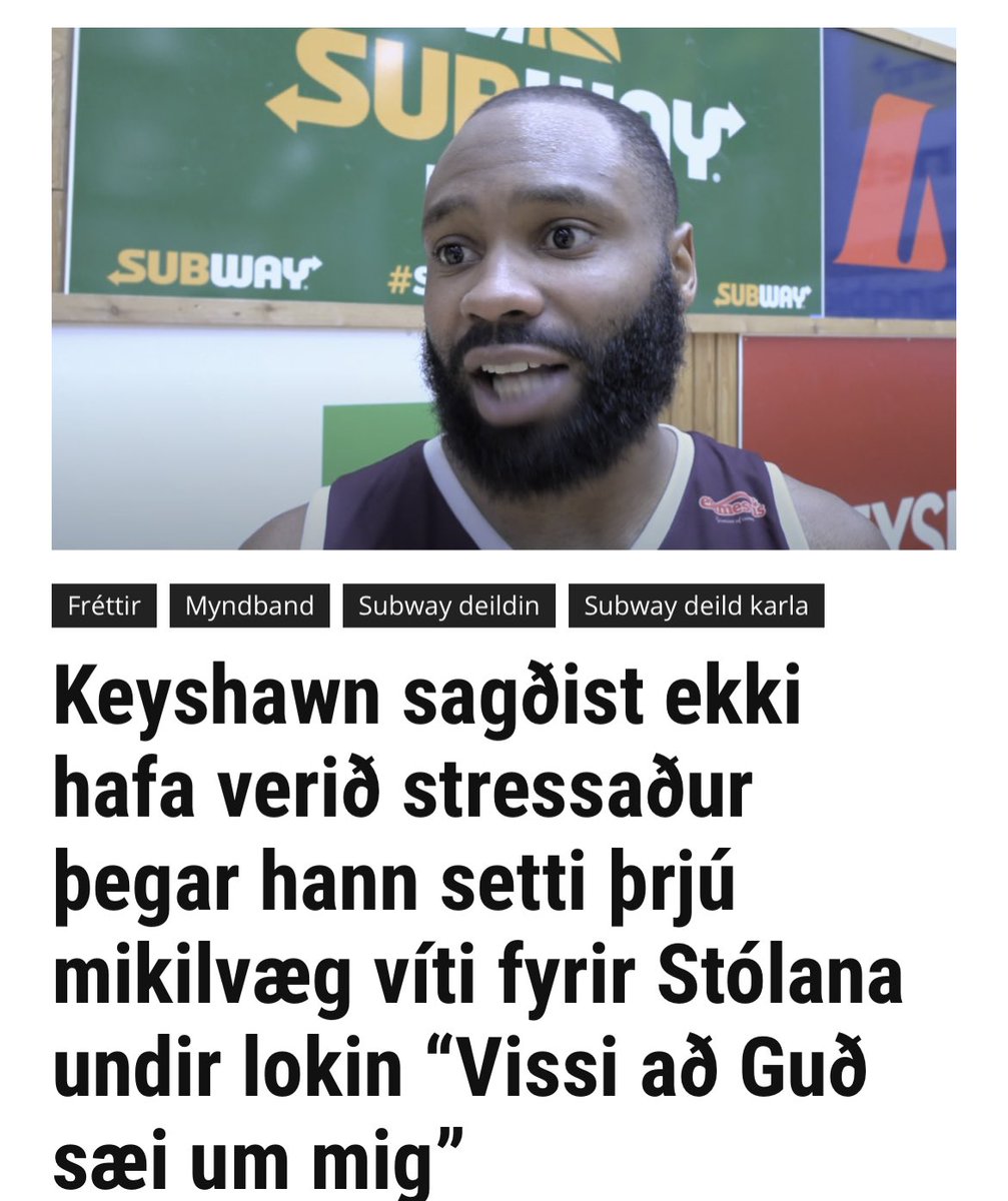 “Guð blessi þá fyrir að halda þessu áfram”

“Ef það er vilji Guðs…”

“Íþróttaguðirnir leyfðu þessu að gerast”

“Ég vissi að Guð sæi um mig” 

Að koma titlinum í Skagafjörð er kannski ekki hans stærsta afrek en alltaf gaman þegar Stóri G minnir á sig.