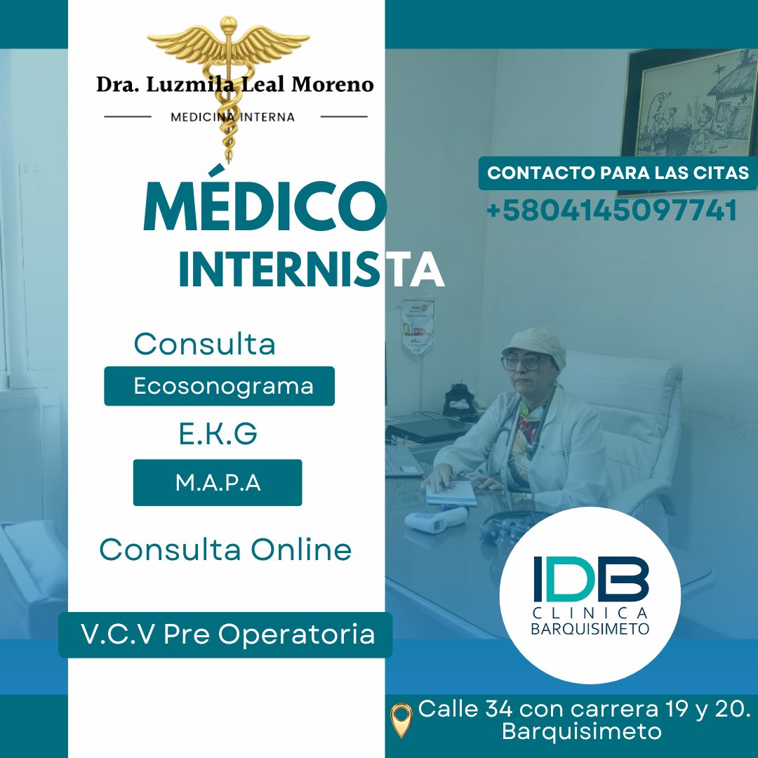 luzmilaleal's tweet photo. Maravilloso día! 💙 Agendando citas 👩🏻‍⚕️

Te brindaré la tranquilidad de tener una buena salud 👩🏻‍⚕️ ofreciéndote los servicios de https://t.co/SS1fC4MZh4, M.A.P.A, Ecosonograma y V.C.V. preoperatorios

Ubicada en la calle 34 con carrera 19 y 20, Barquisimeto, estado Lara, Venezuela https://t.co/goccuL9X2p