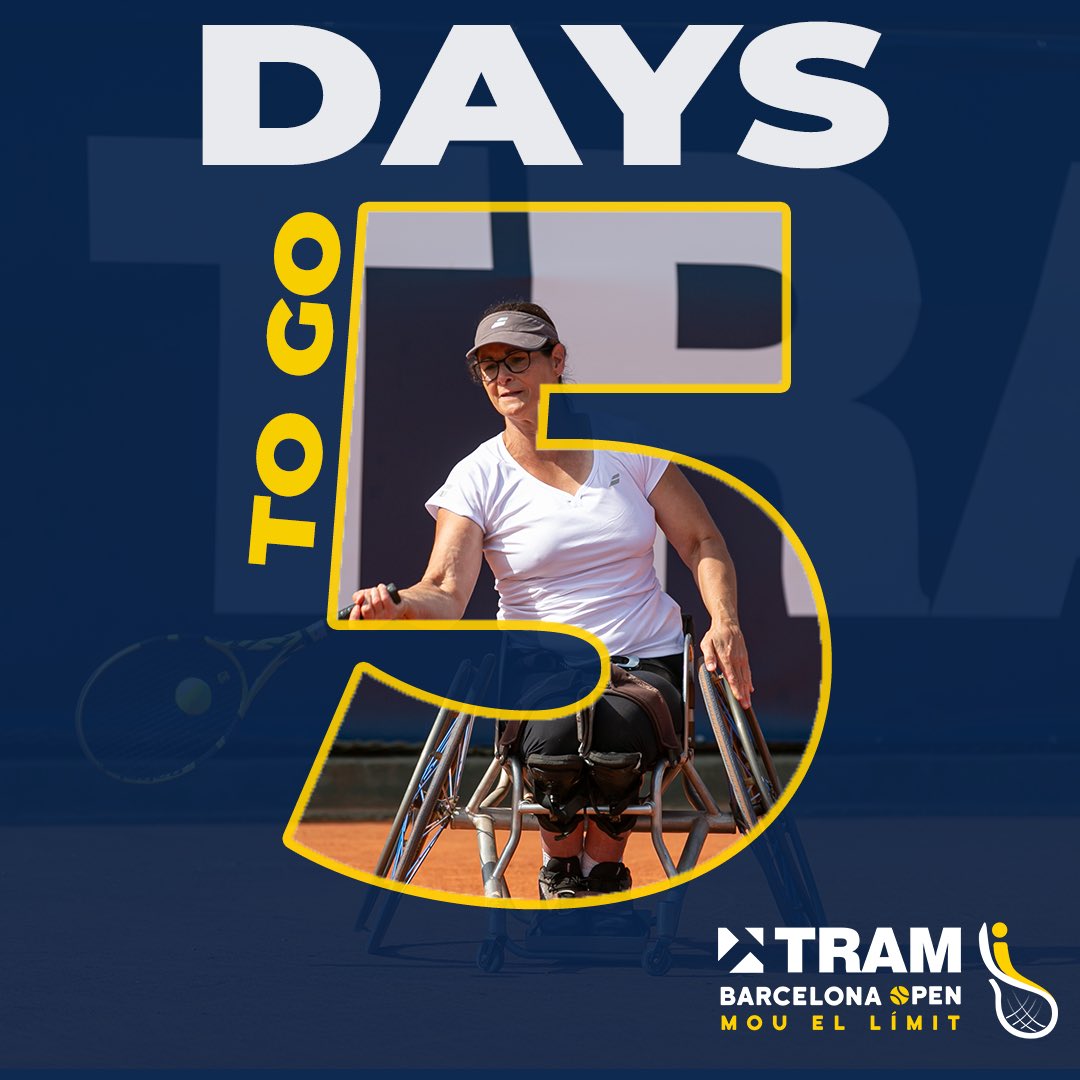 TRAMBcnOpen's tweet photo. Faltan 5 días 📅👏 🎉
Cuando empezamos en 2017, no podíamos imaginar que años más tarde seríamos el primer torneo ITF1 de España. Sabías que solo hay 10 torneos de esta categoría en el mundo?
¿Te unes a seguir moviendo el límite?😉
#mouellimit #CruyffLegacy #ITF1 #trambcnopen https://t.co/KWiAMWDWW7