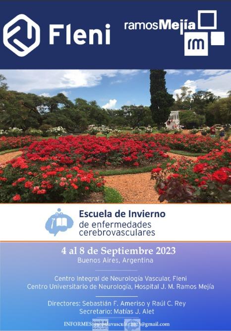 Virginia Pujol Lereis, MD🇦🇷 (@virgipl) on Twitter photo Estoy convencida que uno de los pilares en la mejora de la atencion del #ACV es la formación médica. Invito a mis colegas de LaTam a la Escuela de Invierno en Enfermedades Cerebrovasculares.
🗓 4 al 8 Septiembre
📍Buenos Aires 🇦🇷
📧 escuelavascular2023@gmail.com Estoy convencida que uno de los pilares en la mejora de la atencion del #ACV es la formación médica. Invito a mis colegas de LaTam a la Escuela de Invierno en Enfermedades Cerebrovasculares.
🗓 4 al 8 Septiembre
📍Buenos Aires 🇦🇷
📧 escuelavascular2023@gmail.com