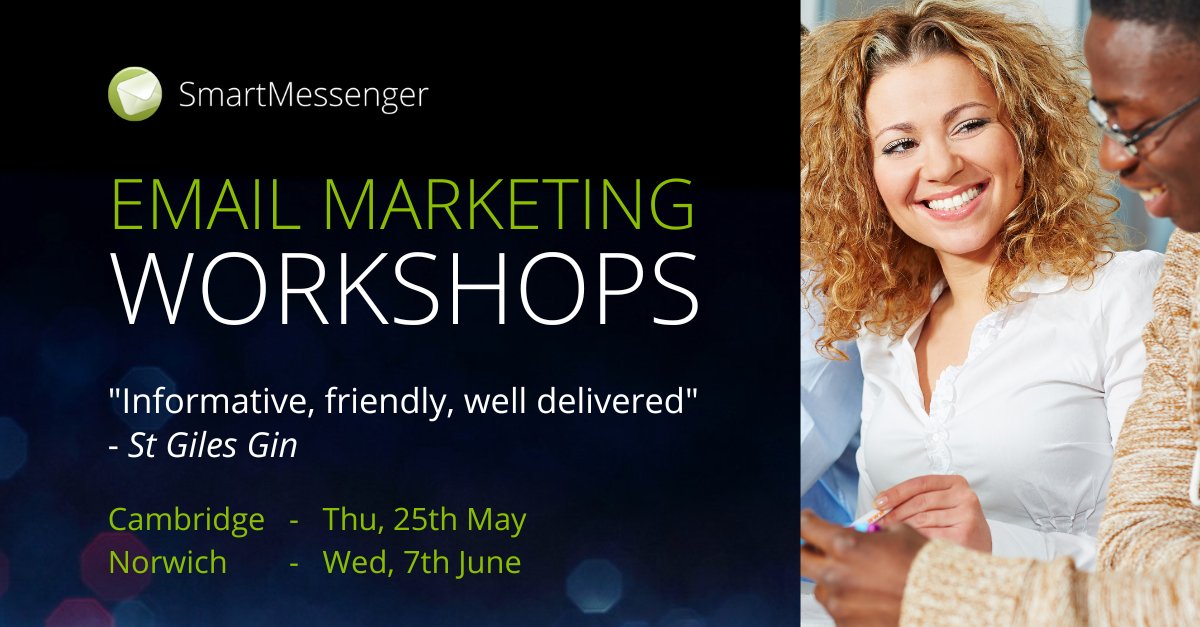 Less than a week to go until our #EmailMarketingWorkshop on 25/5 at @MiltonHallCambs in #Cambridge. Get the skills you need for email marketing success!
Book now:
lnkd.in/gRJt7j8
#emailmarketingcourse #marketingcourses #ukemailmarketing #cambridgebusiness #norwichbusiness
