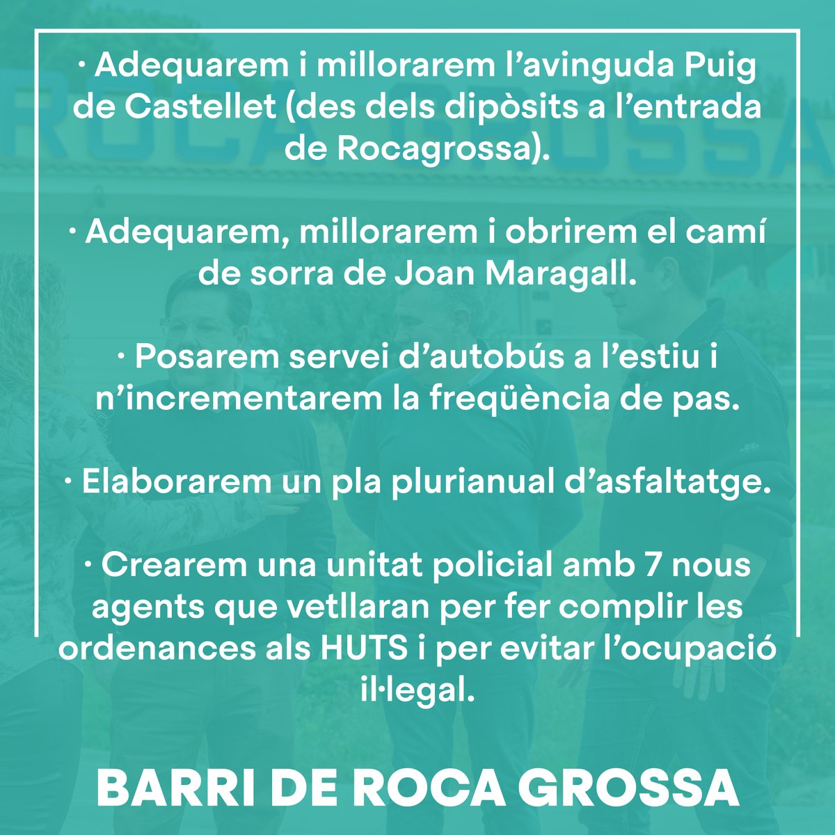 JuntsLloret's tweet photo. Aquest és el nostre programa pel Barri de Roca Grossa.
Per veure la resta del programa, entra a https://t.co/93sPnsML3Y
#LloretdeMar #MartinezAlcalde #Lloretalcor #DespertemLloret #Juntsienbonesmans #programaMartinezAlcalde #programa https://t.co/DAN2aBI5P3