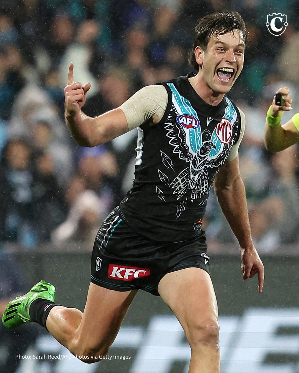 codeaflau's tweet photo. An inspirational performance by Zak Butters has seen the Power come away with a thrilling win over the Demons. 

PORT ADELAIDE 11.14.80 | MELBOURNE 11.10.76

LIVE ▶️ https://t.co/fTjfuXqnyx

#AFL #AFLPowerDees https://t.co/x6kgSXixMJ