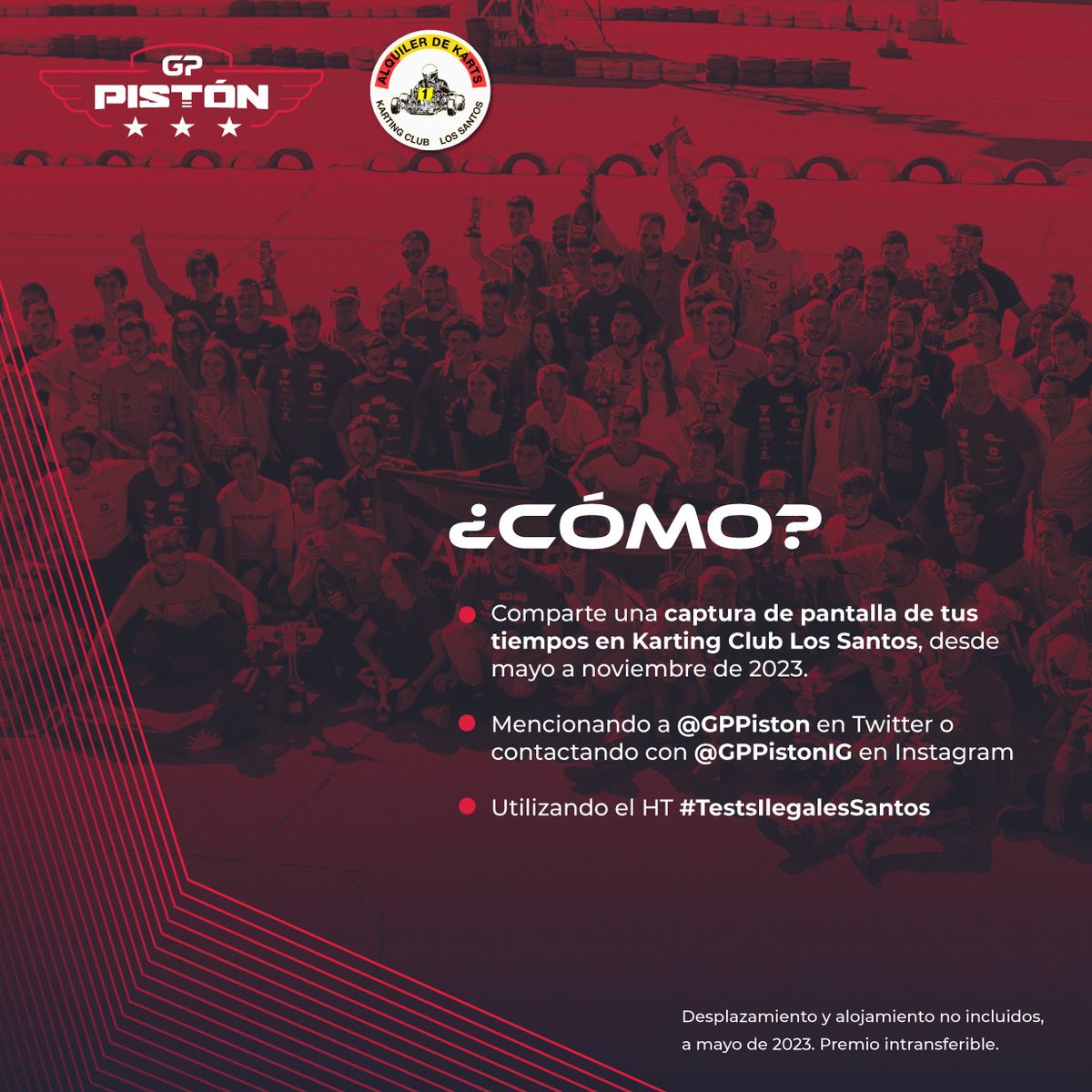 GPPiston's tweet photo. ¡VIEEEEERRRNES! 🥳

¡Tened muy buen fin de semana y dadle duro a esos #TestsIlegalesSantos para ganar una oportunidad de competir en el GP Pistón!

La lista de invitados de este año no va a tener ningún sentido, vamos avisando... 👀🚀 https://t.co/tdXhsbr4HD