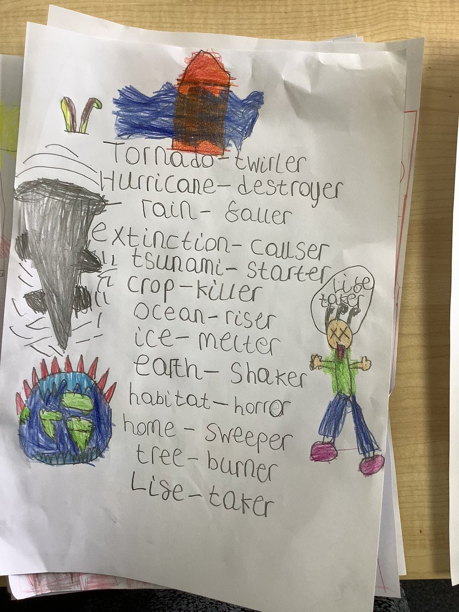 3PD_LPS's tweet photo. We’ve created a piece of display work for our Kenning poems. 😍 #LPSwriting https://t.co/3fnNhb1FTS