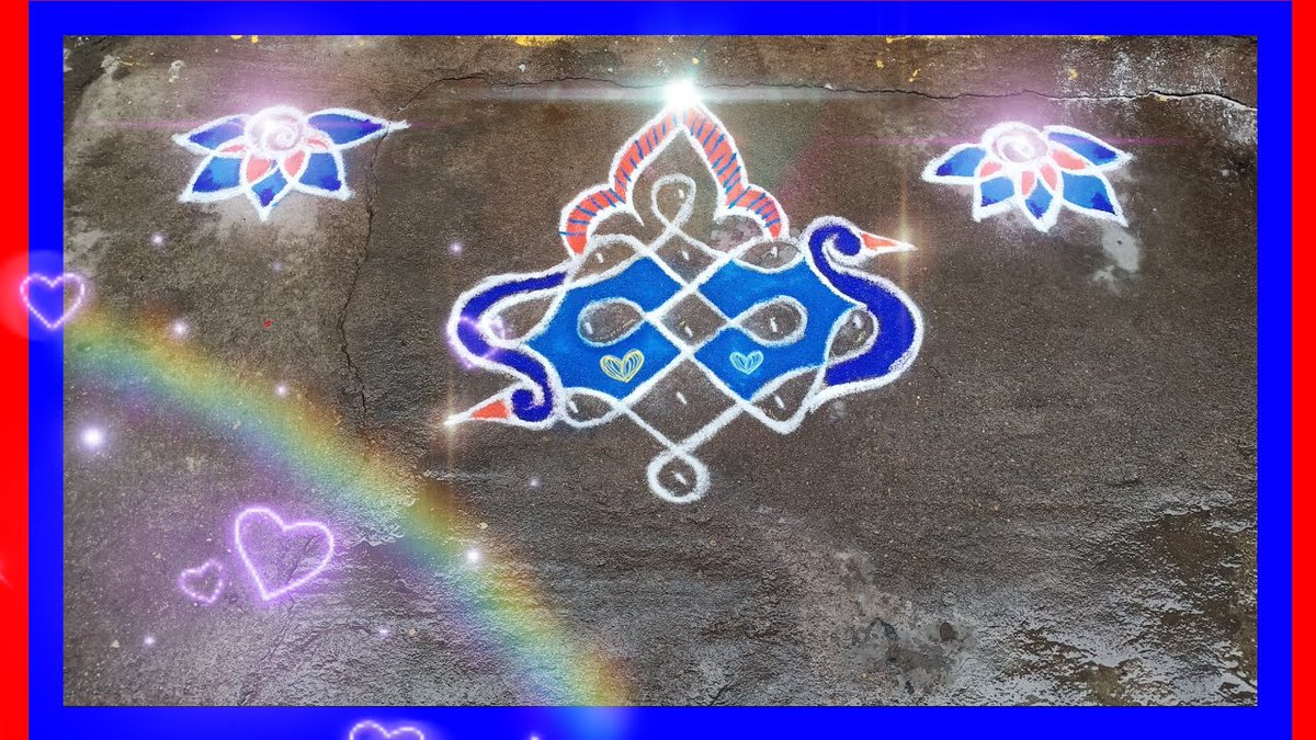 KAVISART1's tweet image. #Kolangal #festivalrangoli