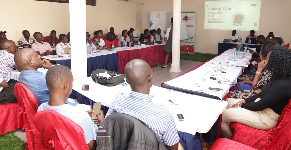NCIC_Kenya's tweet photo. Happening Now| Wajibika Regional Youth Dialogue forum in Kisumu County. Discussions aimed at amplifying the voices of the youth in order to strengthen their participation in peacebuilding in line with UNSCR 2250, &amp; #NCIC's Deepening Peace &amp; Cohesion #AmaniKwaGround strategy. https://t.co/xFhaKWZjIY