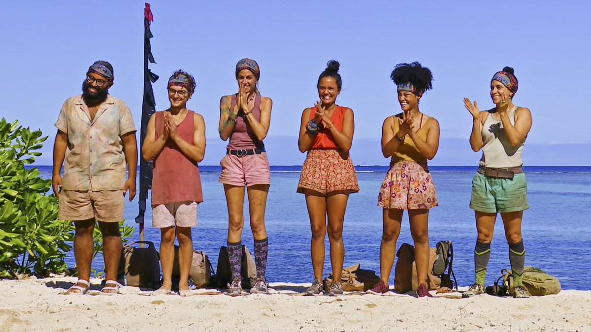 itsyamilpr's tweet photo. So proud of the Survivor 44 Final 6!

4 women! 4 BIPOC!
Half of us Latinos! Two of us Puerto Rican!
The oldest woman and the youngest man!
Queer representation!
All from different states and territories!

#Survivor #Survivor44 #YamYam https://t.co/wV2NAvwrpg