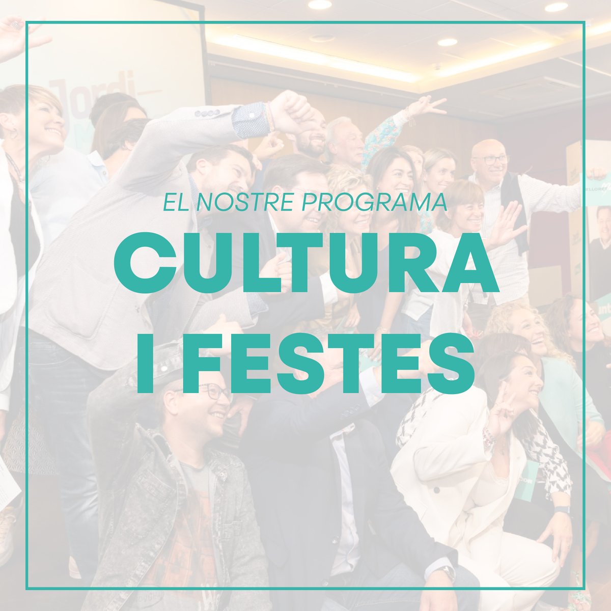 JuntsLloret's tweet photo. Aquest és el nostre programa per Cultura i Festes.
Per veure la resta del programa, entra a https://t.co/93sPnsML3Y
#LloretdeMar #MartinezAlcalde #Lloretalcor #DespertemLloret #Juntsienbonesmans #programaMartinezAlcalde #programa https://t.co/YzFsESvhIU