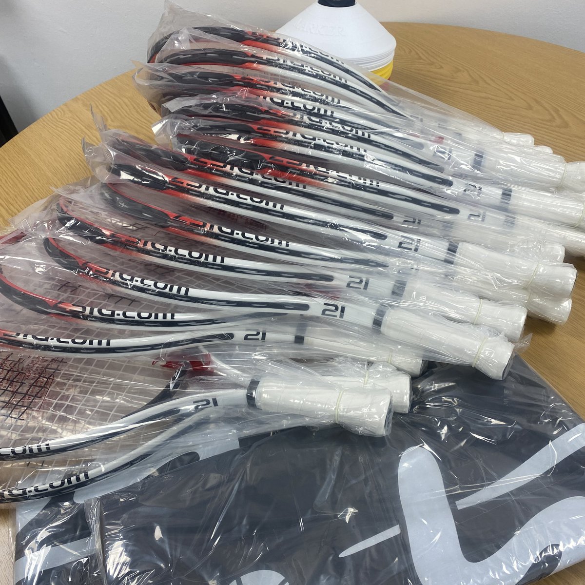 Thank you <a href="/the_LTA/">LTA</a> for our brand new tennis equipment 🎾 We can’t wait to start using it.