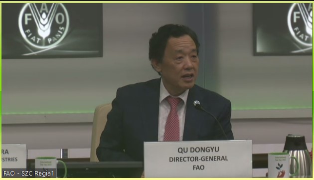 Opening of #InternationalTeaDay celebration

@FAODG : I'm very pleased to be with you for the Fourth celebration of #TeaDay. 

In addition to the importance of 🫖  in history and culture, tea plays a 🗝️ role for rural communities, and women are the backbone of tea production.