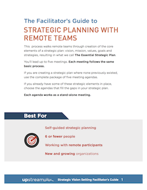 [GUIDE] Strategic Planning 2 of 5: Mission Setting Meeting by Anna O'Byrne lucidmeetings.com/templates/anna…  #bettermeetings
