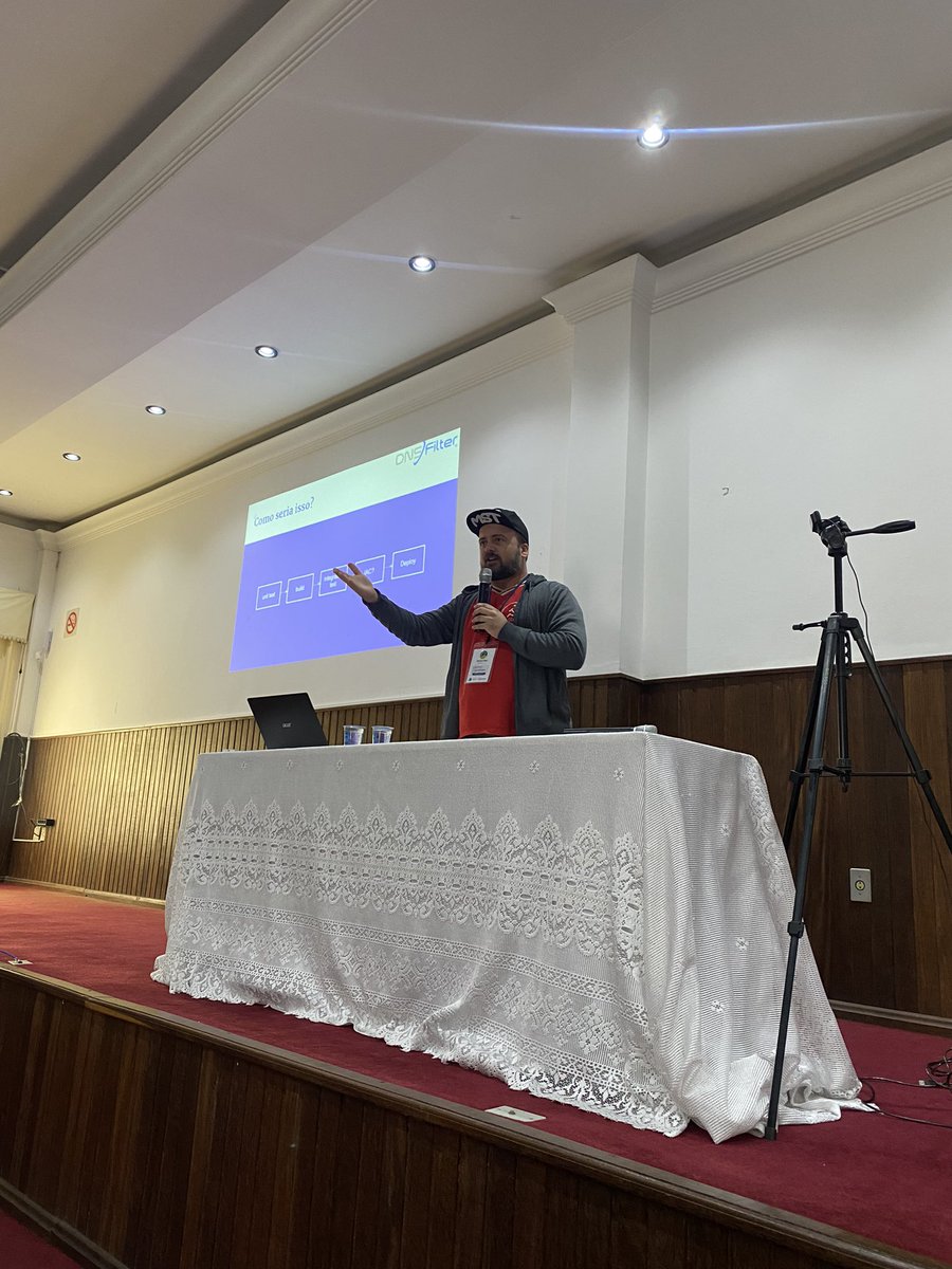 robertsilvatech's tweet photo. @gomex falando sobre IaC no @devopsdaysjf https://t.co/gLcDYIEwBO