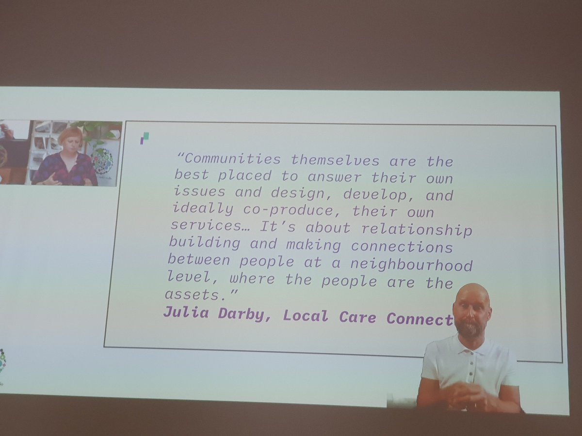 Lovely to see this quote Julia @ConnectCommCare #communitytech