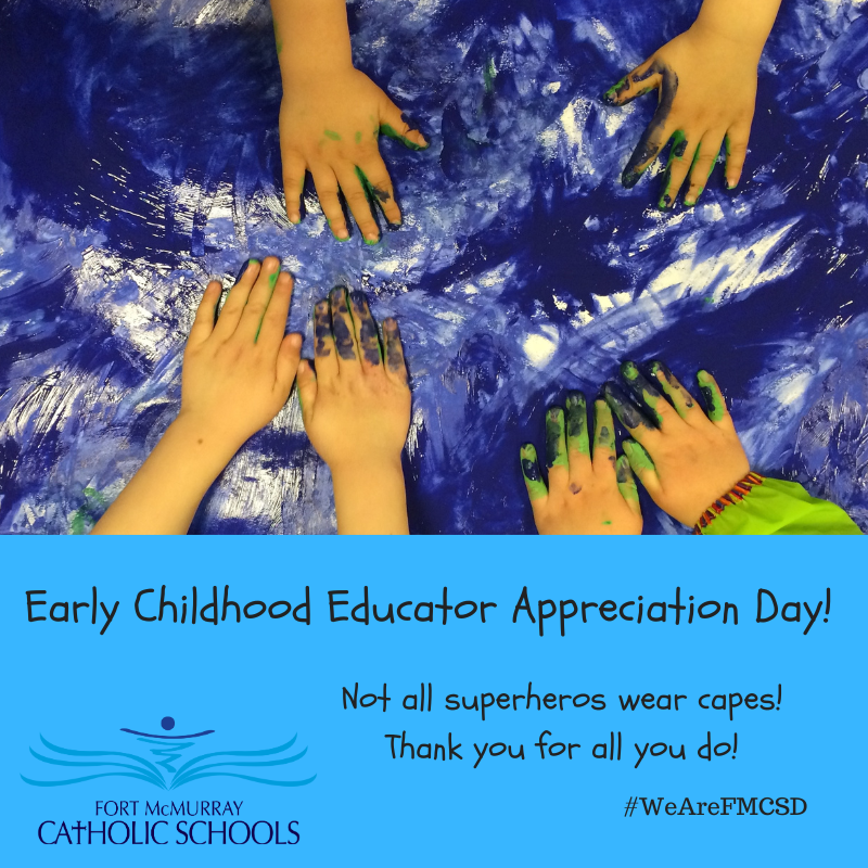 Today is Early Childhood Educator's Day! 

We have so many quality Early Childhood Educators to celebrate! 

There are also so many excellent early childhood educators working in childcare facilities in our region. Thank you for all you do! 💙

#WeAreFMCSD #ymm