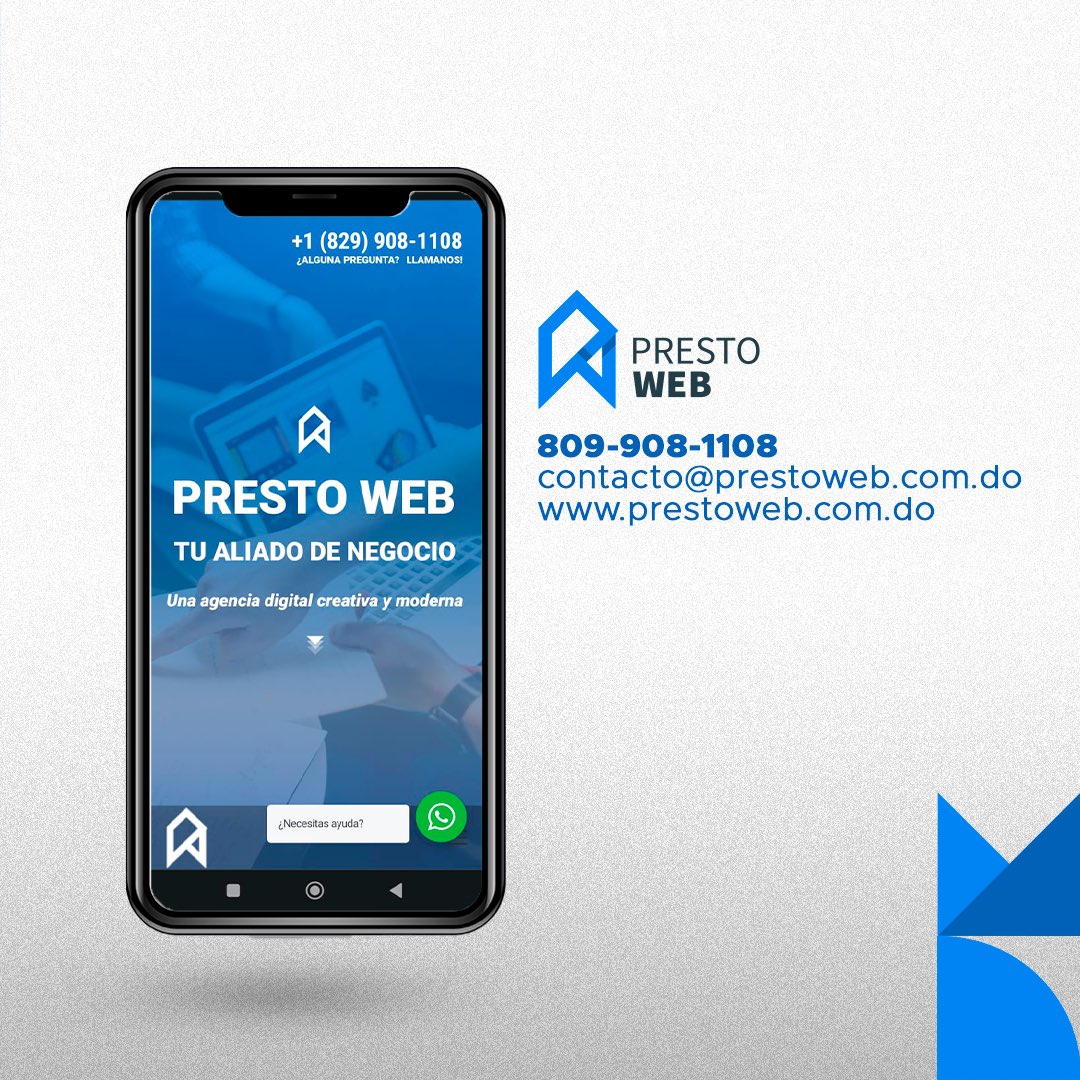 Tu negocio necesita estar en internet✅

Es momento de crecer en el mundo digital 🪩

#prestoweb #presto #mundodigital #crecimiento #internet #redessociales #paginaweb #website #developer #desarrolloweb #seo #negocio #viernes