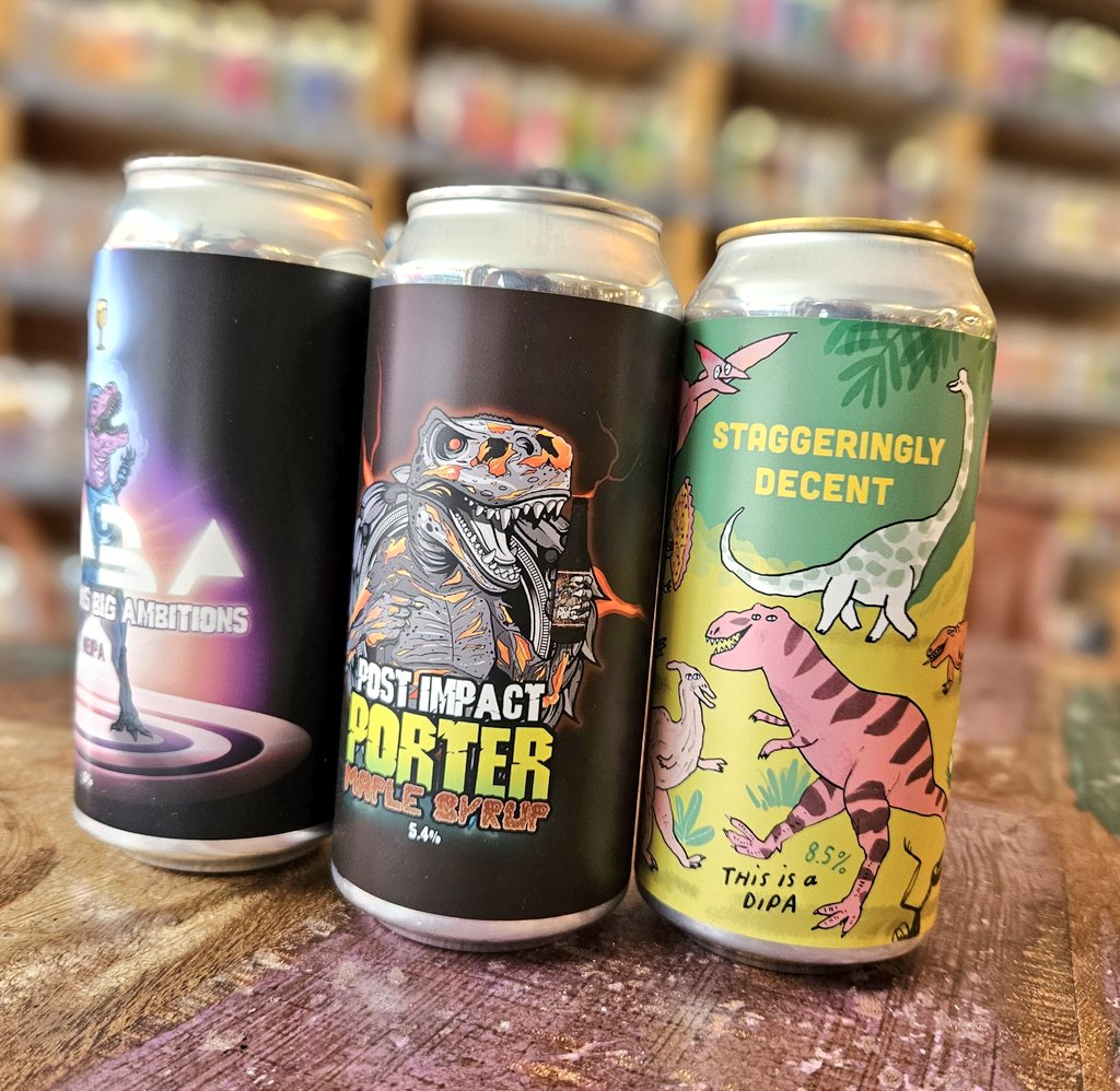 dexterandjones's tweet photo. Rebrews and BRAND NEW!
#staggeringlygoodbrewery
STAGGERINGLY DECENT - #PrettyDecent DIPA 8.5%
POST IMPACT MAPLE SYRUP PORTER - 5.4%
LITTLE ARMS BIG AMBITIONS - NE Pale Ale 5%
Online and Instore now! https://t.co/ZPpen4t200