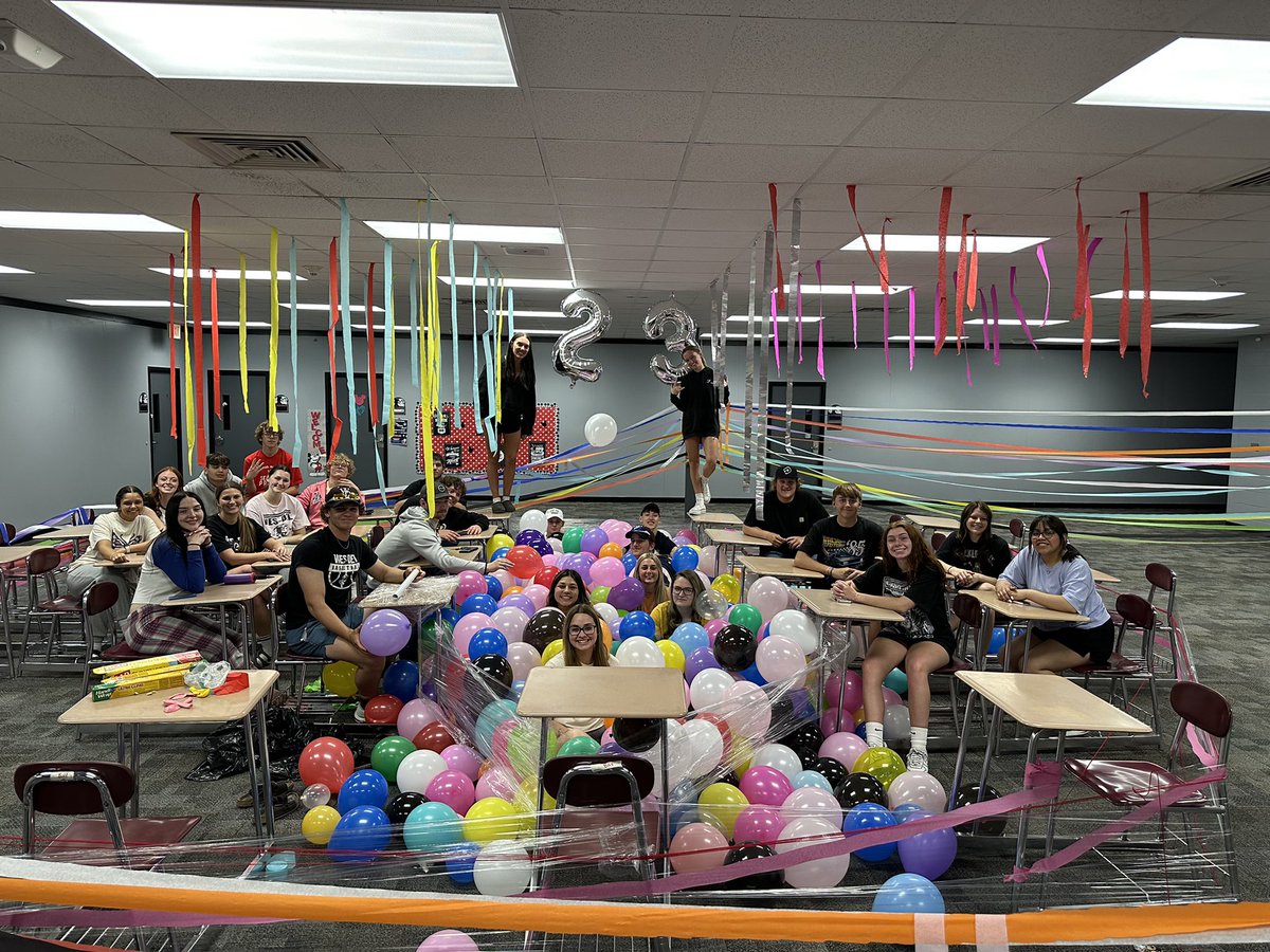 Seniors had a little fun after hours