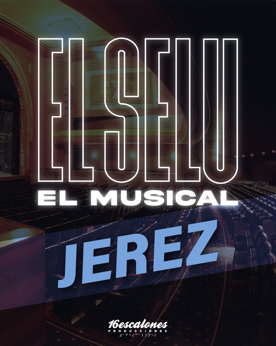 Esperamos veros con vuestras mejores galas para la que nos espera hoy en Jerez… 👏🏼

#ElSeluElMusical llega al <a href="/VillamartaJerez/">Teatro Villamarta - Jerez</a> con los emblemáticos personajes de la gran leyenda del Carnaval: <a href="/elseludecadi/">El Selu</a> 🎭

La mejor unión de humor y musical, ¡esta noche a las 20:30h! 🎶🕜